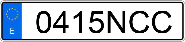 Numer rejestracyjny 0415NCC posiada OPEL CORSA Numer rejestracyjny 0415NCC posiada OPEL CORSA