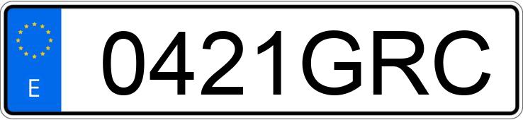 Numer rejestracyjny 0421GRC posiada MAZDA MAZDA3 Numer rejestracyjny 0421GRC posiada MAZDA MAZDA3