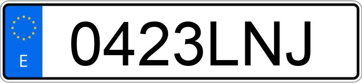 Numer rejestracyjny 0423LNJ posiada CITROEN BERLINGO Numer rejestracyjny 0423LNJ posiada CITROEN BERLINGO