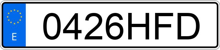 Numer rejestracyjny 0426HFD posiada RENAULT CLIO Numer rejestracyjny 0426HFD posiada RENAULT CLIO