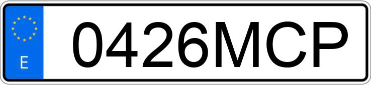 Numer rejestracyjny 0426MCP posiada RENAULT TWINGO Numer rejestracyjny 0426MCP posiada RENAULT TWINGO