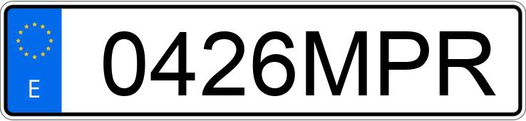 Numer rejestracyjny 0426MPR posiada TOYOTA YARIS Numer rejestracyjny 0426MPR posiada TOYOTA YARIS