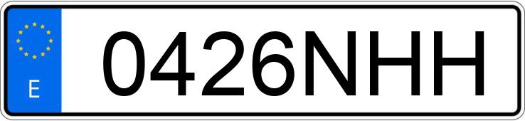 Numer rejestracyjny 0426NHH posiada YAMAHA TRACER Numer rejestracyjny 0426NHH posiada YAMAHA TRACER