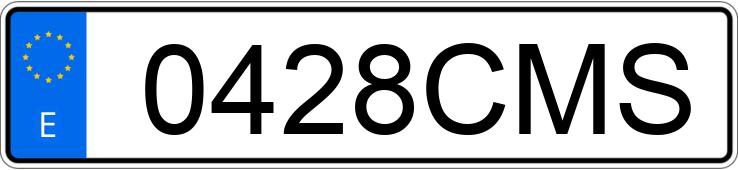 Numer rejestracyjny 0428CMS posiada RENAULT TRAFIC Numer rejestracyjny 0428CMS posiada RENAULT TRAFIC