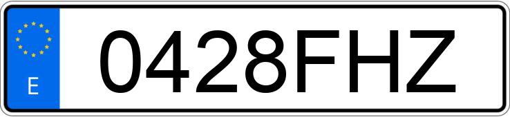 Numer rejestracyjny 0428FHZ posiada NISSAN PATHFINDER