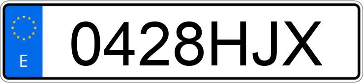 Numer rejestracyjny 0428HJX posiada SEAT LEON Numer rejestracyjny 0428HJX posiada SEAT LEON