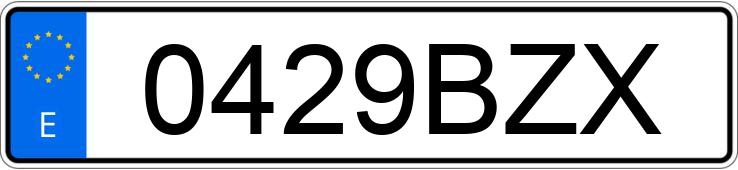 Numer rejestracyjny 0429BZX posiada VOLKSWAGEN POLO Numer rejestracyjny 0429BZX posiada VOLKSWAGEN POLO