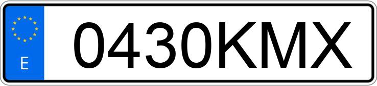 Numer rejestracyjny 0430KMX posiada SEAT LEON Numer rejestracyjny 0430KMX posiada SEAT LEON