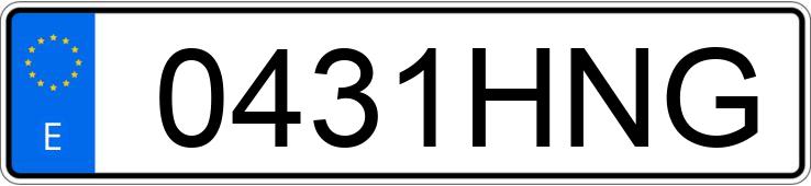 Numer rejestracyjny 0431HNG posiada MERCEDES CITAN Numer rejestracyjny 0431HNG posiada MERCEDES CITAN