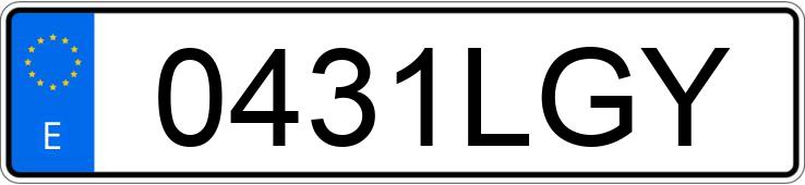 Numer rejestracyjny 0431LGY posiada FORD FOCUS Numer rejestracyjny 0431LGY posiada FORD FOCUS