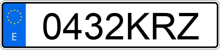 Numer rejestracyjny 0432KRZ posiada BMW SERIE 2 Numer rejestracyjny 0432KRZ posiada BMW SERIE 2