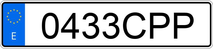 Numer rejestracyjny 0433CPP posiada BMW SERIE 3 Numer rejestracyjny 0433CPP posiada BMW SERIE 3