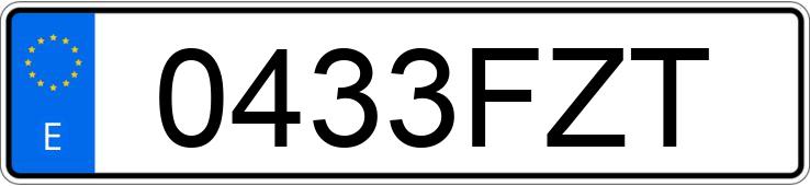 Numer rejestracyjny 0433FZT posiada OPEL ASTRA Numer rejestracyjny 0433FZT posiada OPEL ASTRA