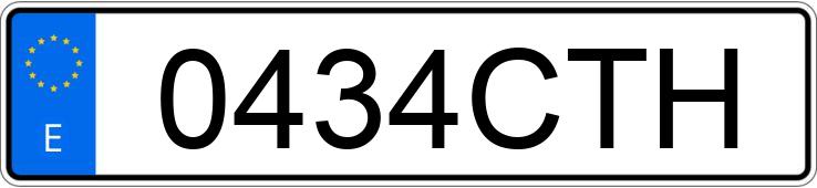 Numer rejestracyjny 0434CTH posiada RENAULT SCENIC CONFORT AUTHEN. 1.9DCI Numer rejestracyjny 0434CTH posiada RENAULT SCENIC CONFORT AUTHEN. 1.9DCI