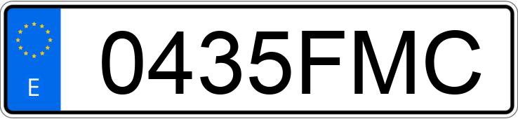 Numer rejestracyjny 0435FMC posiada VOLVO XC90