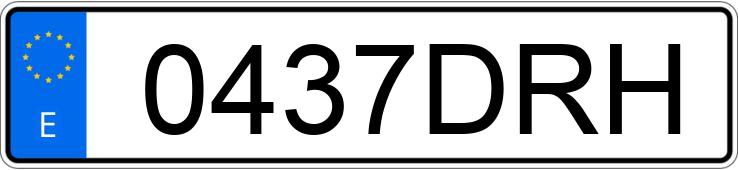 Numer rejestracyjny 0437DRH posiada PORSCHE CAYENNE Numer rejestracyjny 0437DRH posiada PORSCHE CAYENNE