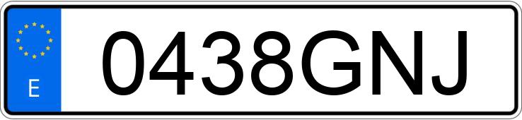 Numer rejestracyjny 0438GNJ posiada MINI MINI Numer rejestracyjny 0438GNJ posiada MINI MINI