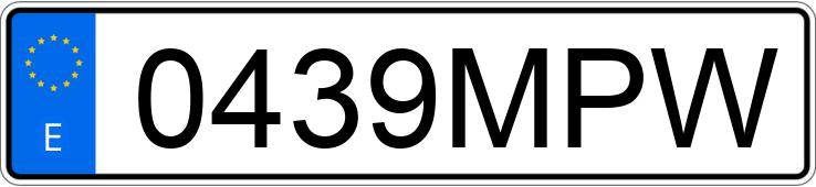 Numer rejestracyjny 0439MPW posiada KIA CEED Numer rejestracyjny 0439MPW posiada KIA CEED