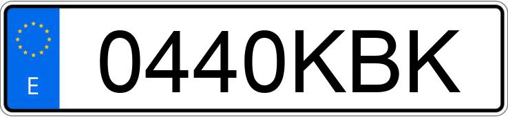 Numer rejestracyjny 0440KBK posiada BMW SERIE 5 Numer rejestracyjny 0440KBK posiada BMW SERIE 5