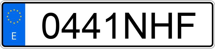 Numer rejestracyjny 0441NHF posiada VOGE 525