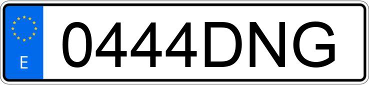 Numer rejestracyjny 0444DNG posiada FORD FIESTA Numer rejestracyjny 0444DNG posiada FORD FIESTA