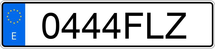 Numer rejestracyjny 0444FLZ posiada SUBARU FORESTER