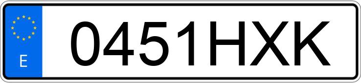 Numer rejestracyjny 0451HXK posiada CITROEN C4 AIRCROSS