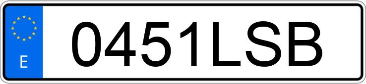 Numer rejestracyjny 0451LSB posiada VOLVO XC40