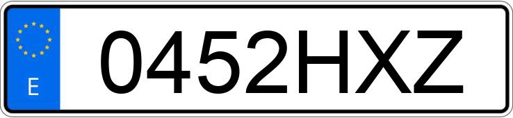 Numer rejestracyjny 0452HXZ posiada SKODA FABIA Numer rejestracyjny 0452HXZ posiada SKODA FABIA