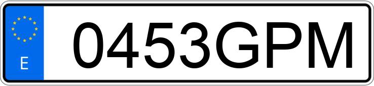 Numer rejestracyjny 0453GPM posiada RENAULT MEGANE Numer rejestracyjny 0453GPM posiada RENAULT MEGANE