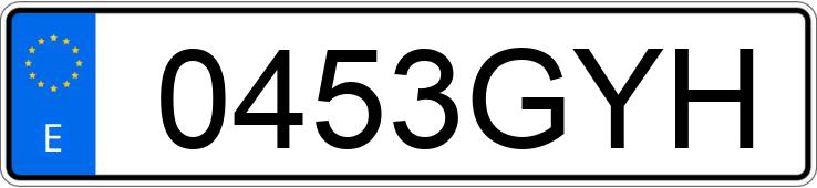 Numer rejestracyjny 0453GYH posiada BMW SERIE 3