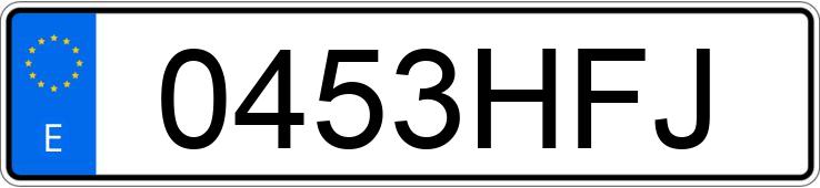 Numer rejestracyjny 0453HFJ posiada SEAT LEON