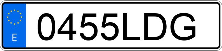 Numer rejestracyjny 0455LDG posiada NISSAN QASHQAI