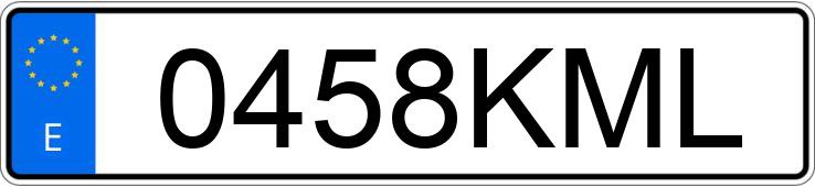 Numer rejestracyjny 0458KML posiada DACIA DOKKER Numer rejestracyjny 0458KML posiada DACIA DOKKER