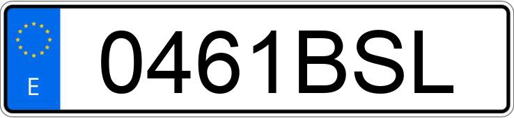 Numer rejestracyjny 0461BSL posiada RENAULT MEGANE Numer rejestracyjny 0461BSL posiada RENAULT MEGANE