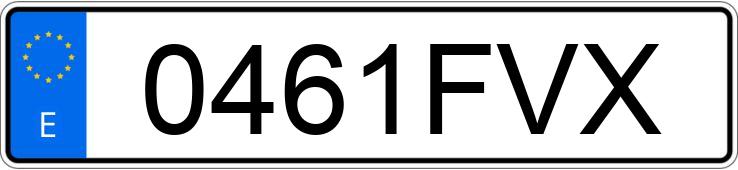 Numer rejestracyjny 0461FVX posiada CITROEN C-CROSSER