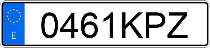 Numer rejestracyjny 0461KPZ posiada BMW X1