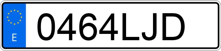 Numer rejestracyjny 0464LJD posiada MAZDA CX-5