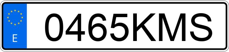 Numer rejestracyjny 0465KMS posiada PEUGEOT 2008