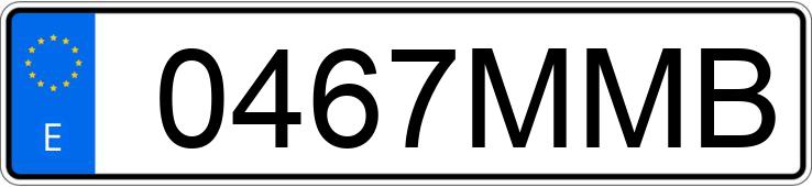 Numer rejestracyjny 0467MMB posiada FIAT 500 Numer rejestracyjny 0467MMB posiada FIAT 500