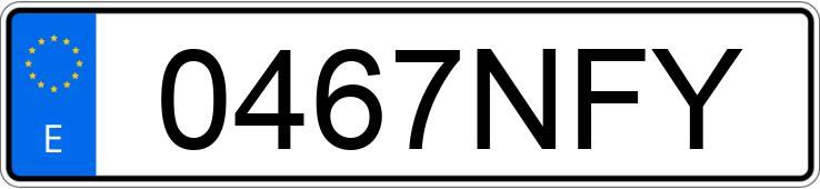 Numer rejestracyjny 0467NFY posiada BMW X1 Numer rejestracyjny 0467NFY posiada BMW X1