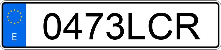 Numer rejestracyjny 0473LCR posiada OPEL CORSA