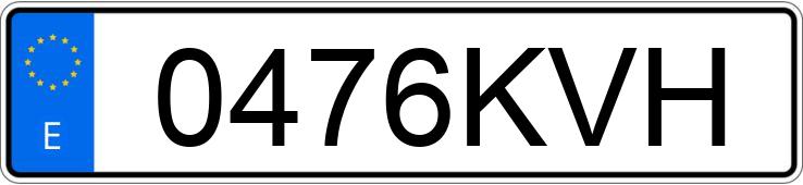 Numer rejestracyjny 0476KVH posiada BENELLI TRK