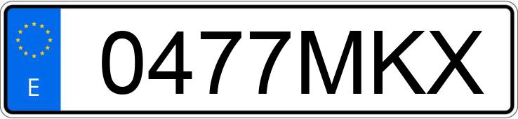 Numer rejestracyjny 0477MKX posiada CUPRA FORMENTOR