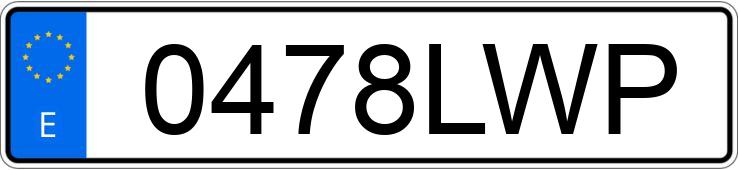 Numer rejestracyjny 0478LWP posiada HYUNDAI KONA HEV 1.6 GDI DT TECNO 2C Numer rejestracyjny 0478LWP posiada HYUNDAI KONA HEV 1.6 GDI DT TECNO 2C