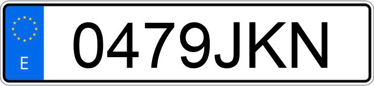 Numer rejestracyjny 0479JKN posiada RENAULT CLIO Numer rejestracyjny 0479JKN posiada RENAULT CLIO