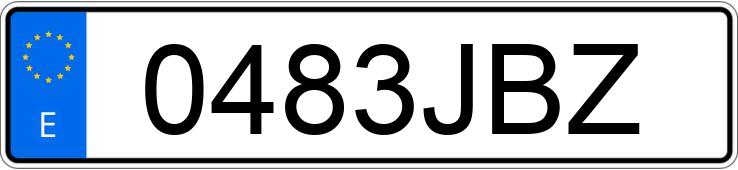 Numer rejestracyjny 0483JBZ posiada MERCEDES GLA (156) Numer rejestracyjny 0483JBZ posiada MERCEDES GLA (156)