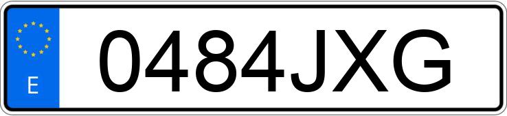 Numer rejestracyjny 0484JXG posiada HONDA AFRICA TWIN