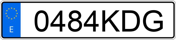 Numer rejestracyjny 0484KDG posiada VOLKSWAGEN ARTEON