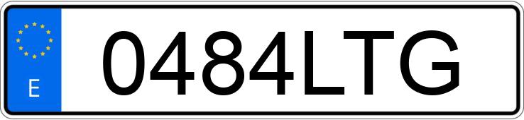 Numer rejestracyjny 0484LTG posiada SEAT ATECA Numer rejestracyjny 0484LTG posiada SEAT ATECA